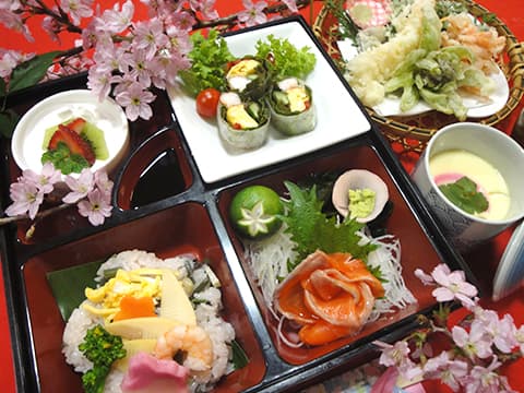 徳島市のデイサービス エクセレント鹿鳴館の行事食(和食)